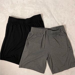 Pair of boys comfy or active shorts.